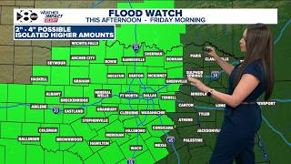 DFW Weather: Rain brings flood risk to Texas this week. Here is the latest timeline and totals.