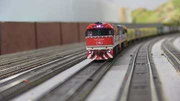 Running my SDS Models NR Class Locomotives at The Corio Model Railway Club 4/62022.