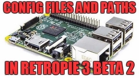 RetroPie: Config files and paths in RetroPie 3 beta 2