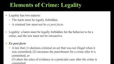 CRIJ 1301 Chapter 2: Crime and Its Consequences