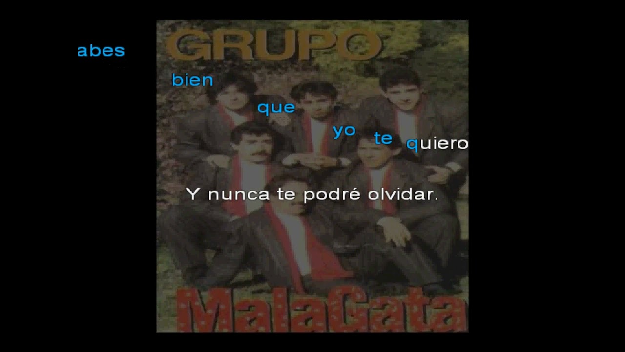 oye morena malagata karaoke pista original!!!