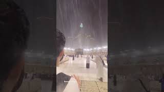 heavy rain in Makkah 🌹 🕋 so blessings #youtubeshorts #makkah