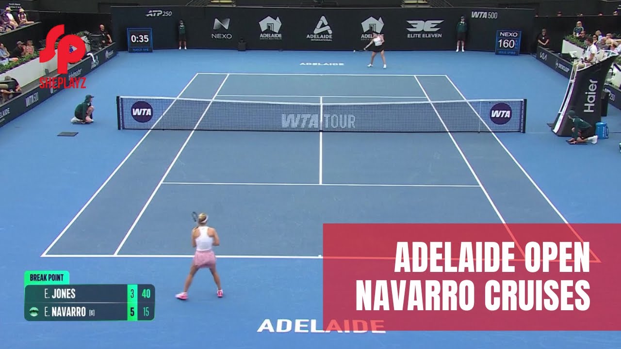 Adelaide Open 2026: Tomljanovic Advances as Tauson Retires | Navarro Wins in Straight Sets