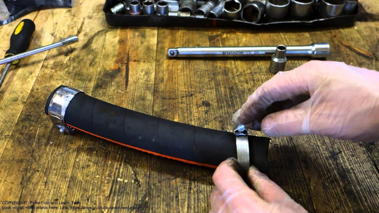 How To Use Metal Clamps With Hoses And Pipes
