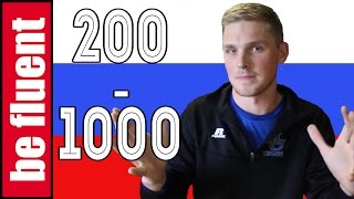 Counting Numbers 200-1000 | Russian Language