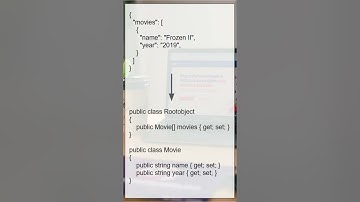 Paste JSON As Classes -  Visual Studio Tips and Tricks
