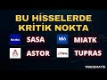 MUTLAKA İZLE!! #SASA #MIATK #ASTOR #TUPRS  HİSSELERE DİKKAT ! BORSADA SON DURUM! HİSSE YORUM