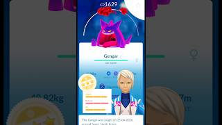 Gygantamax Gengar Raid Battle In Pokemon Go...😱#shortsfeed#viralvideo#shortvideo#pokemongogmaxgengar