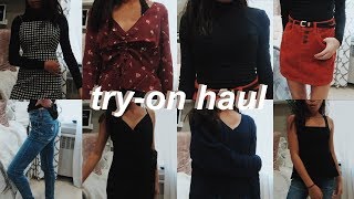 try-on clothing haul (Forever 21, American Eagle, Tilly's, H&M)