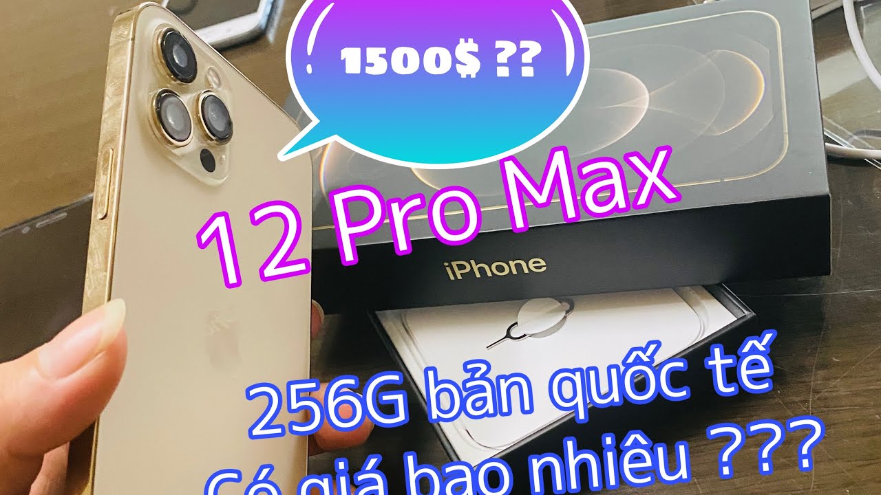 iPhone 12 Pro Max - Đập Hộp 12 Pro Max . Mua ở Nhật Bản 🇯🇵 Giá Bao ...