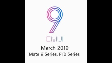 HUAWEi P10 Android 9
