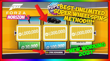 NEW BIGGEST FORZA HORIZON 5 UNLIMITED SUPER WHEELSPINS GLITCH! FAST EXPLOIT! (NEW WORKING 2021!)