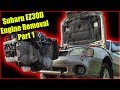 Subaru EZ30D H6 Engine Removal Part 1