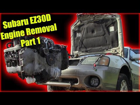 subaru-ez30d-h6-engine-removal-part-1