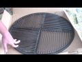 Cast Iron Grate Upgrade for the Weber Kettle