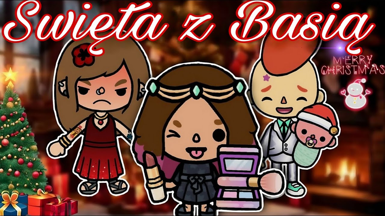 🥳 NARESZCIE ŚWIĘTA🎄🎁 | BASIA  |  TOCA BOCA HISTORYJKI PO POLSKU |