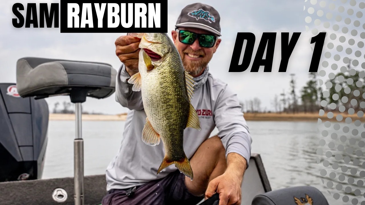 Sam Rayburn Bassmaster Open – Day 1 February 2026