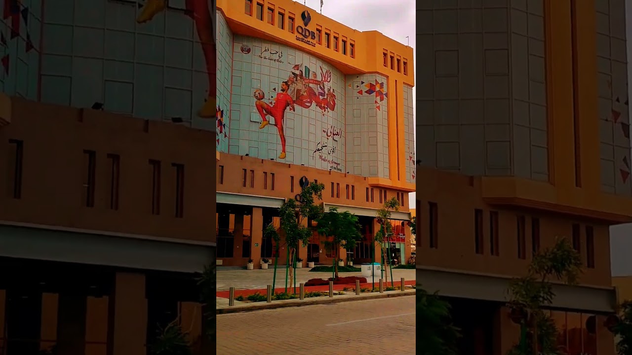 Sword Gate Monument ⚔️ Doha, Qatar تلوار چوک دوحہ قطر