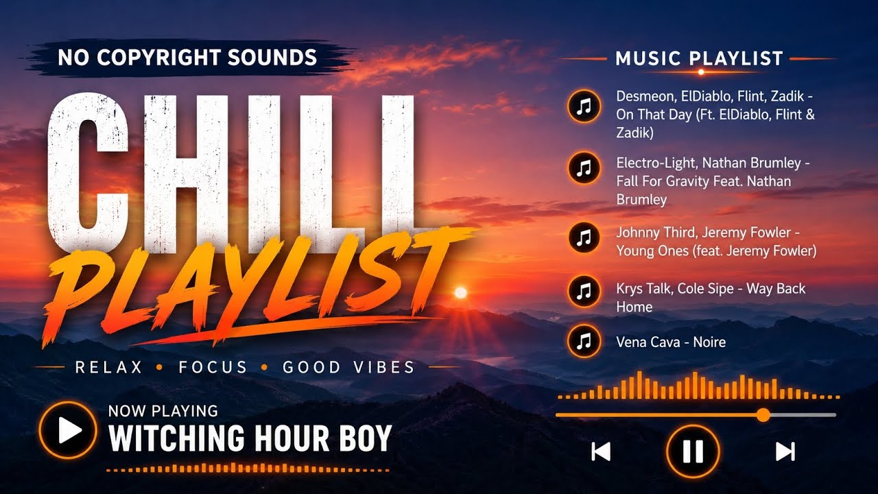 Best Chill Mix 🎵 No Copyright Sounds for Relaxing, Focus & Good