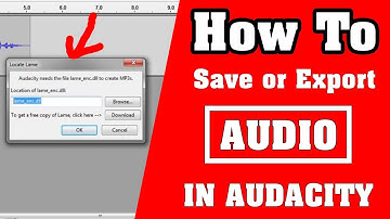 How To Save or Export Audio Files in Audacity Lame Mp3 Encoder (Only in 2 minute)