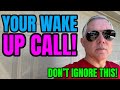 Your crypto wake up call ignore this  at your own risk