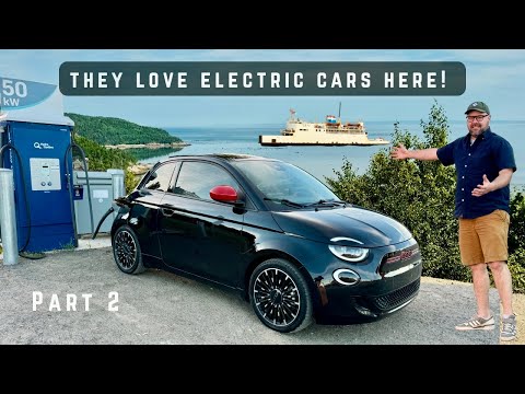 EV Road Trip In Canada's Best Place For EV Drivers! Part 2