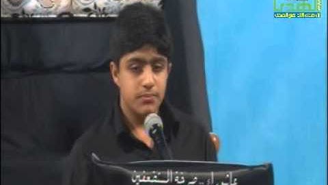 تلاوة آيات من القران الكريم 1434/1/6هـ  في مأتم الزهراء  ع