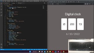 ASMR Programming - Coding a Digital Clock - No Talking screenshot 3
