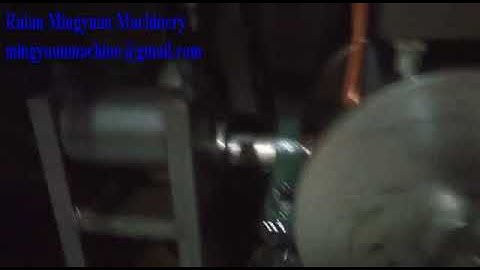 Normal heater Paper cup machine OCM12 running 85 pcs each min in Bangladesh client factory