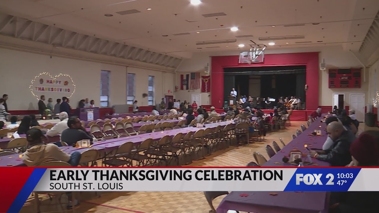 St. Louis hosts early Thanksgiving feast for immigrant families