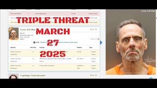 Ada County Idaho Arrests March 26 2025 / Triple Threat!