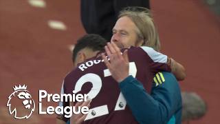 Morgan Rogers picks out far corner to open Aston Villa's scoring | Premier League | NBC Sports