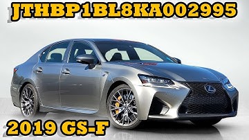 JTHBP1BL8KA002995 - 2019 GS-F - EEN DIEPERE DUIKEN (AFLEVERING 0095)