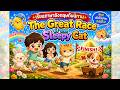 🎵🐱 The Great Race of the Sleepy Cat 🐱🎵เรียนภาษาอังกฤษกับนิทาน I สำหรับเด็ก 3-7 ขวบ ✨