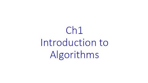 COMP337_Lecture1_Introdution to Algorithms