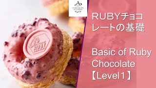 ルビーチョコレートの基礎／Basic of Ruby Chocolate