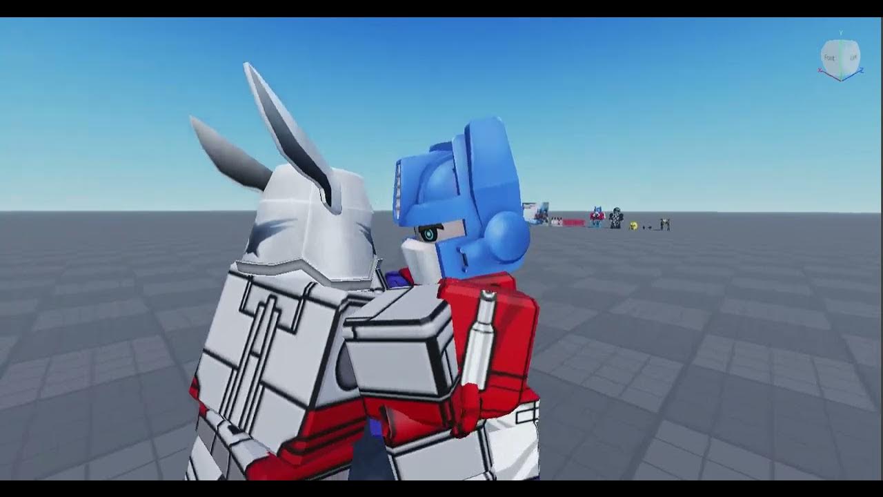 Optimus Vs Megatron (Roblox stop motion test) - YouTube