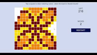 Pixly Level 63 Solved