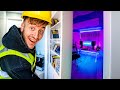 i built my DREAM Hidden Gaming Room in my Parents House!