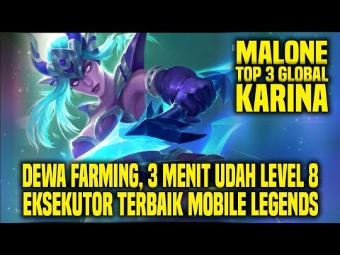 Hal Yang Gw Pelajari Dari Top 3 Global KARINA MALONE • Mobile Legends Indonesia