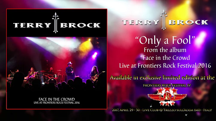Terry Brock - "Only a Fool" (Official Audio)