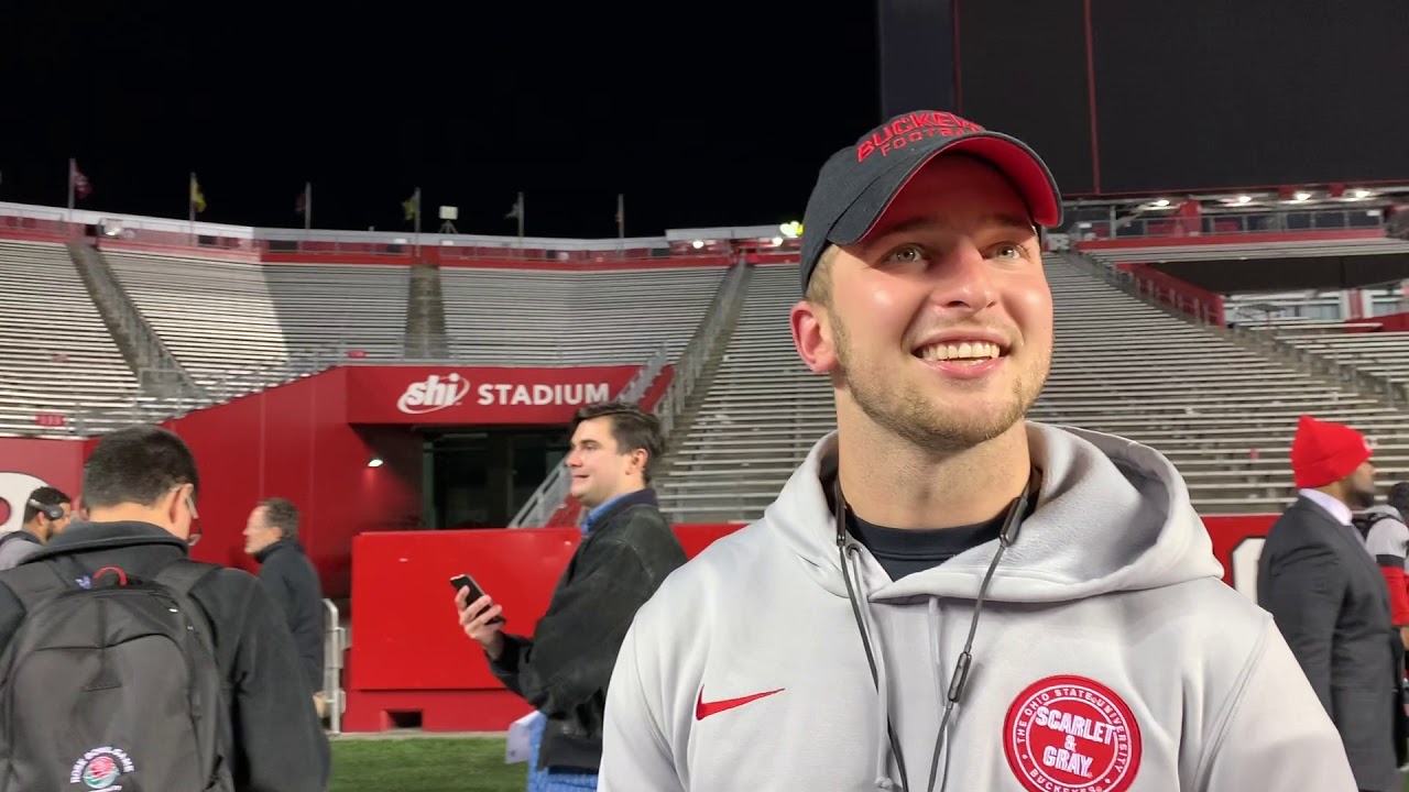 Chris Chugunov meets with media following Ohio State's win over Rutgers ...