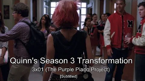 GLEE- New Quinn and the skanks | The Purple Piano ...