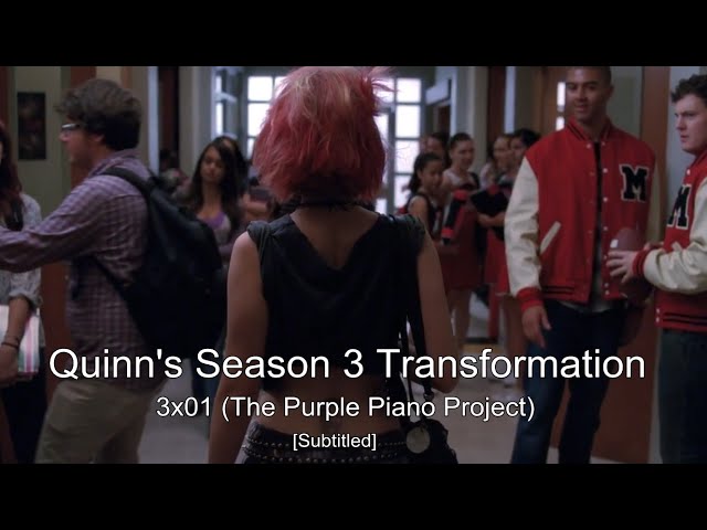 GLEE- New Quinn and the skanks | The Purple Piano Project [Subtitled] HD class=