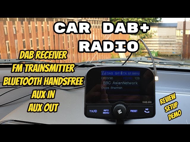 In Car DAB/DAB+ Radio Adapter Review - DAB / FM Transmitter