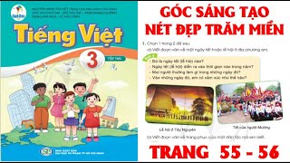 GÓC SÁNG TẠO NÉT ĐẸP TRĂM MIỀN TV LỚP 3 TẬP 2 SÁCH CÁNH DIỀU (HAY NHẤT)