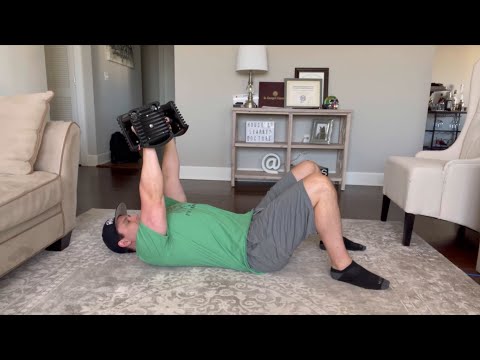 2 Dumbbell Floor Press