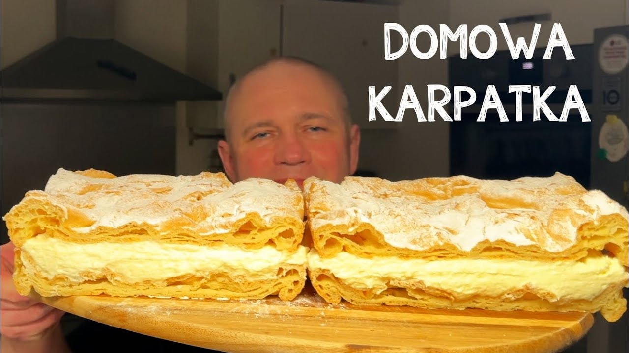 Domowa Karpatka z Puszystym Budyniowym Kremem! Jak u mamy!