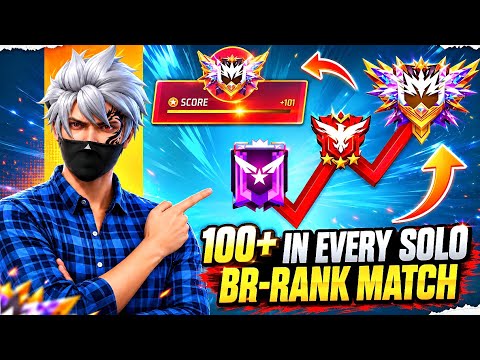 (100% Working ✅) How To Get 100+ In Every Br Rank Match | Br Rank Push Tips | Secret of Grandmaster 