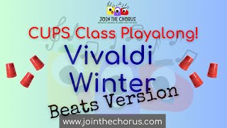 Cup Rhythms Vivaldi Winter Class Playalong (Hip Hop Beat)